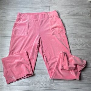 Juicy By Juicy Couture Women's Mid Rise Straight Track Pant-Juniors - M